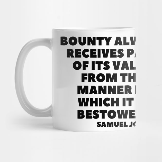quote Samuel Johnson about charity by AshleyMcDonald